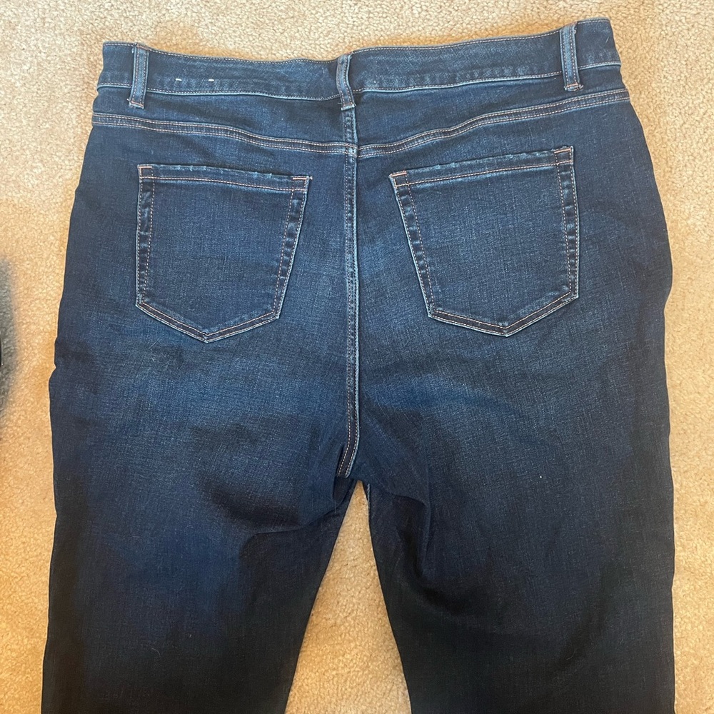 NWT Lane Bryant Signature Fit Skinny Jean - Rinse Dark
Wash 22L - Picture 10 of 11